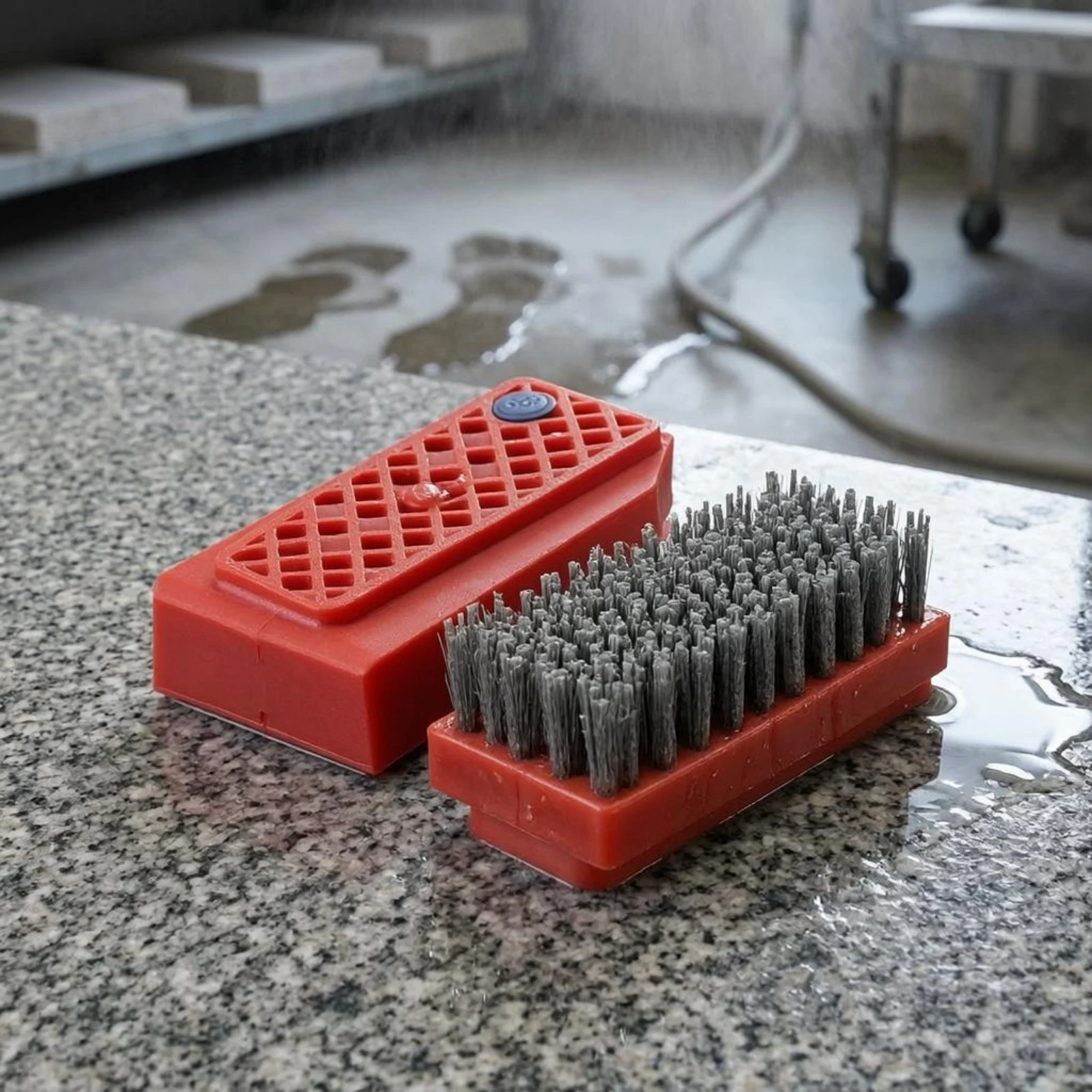 Stone Polishing Brush Silicon Carbide Antiqued Finishing Brush Surface Tool Long-Lasting Hard to Reach Places