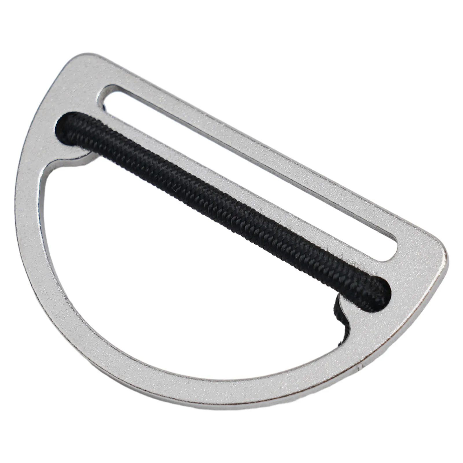 New Slider Diving Hooks Longlife Marine Stopper Buckle 304 Stainless Steel Diving D Ring Industrial Applications