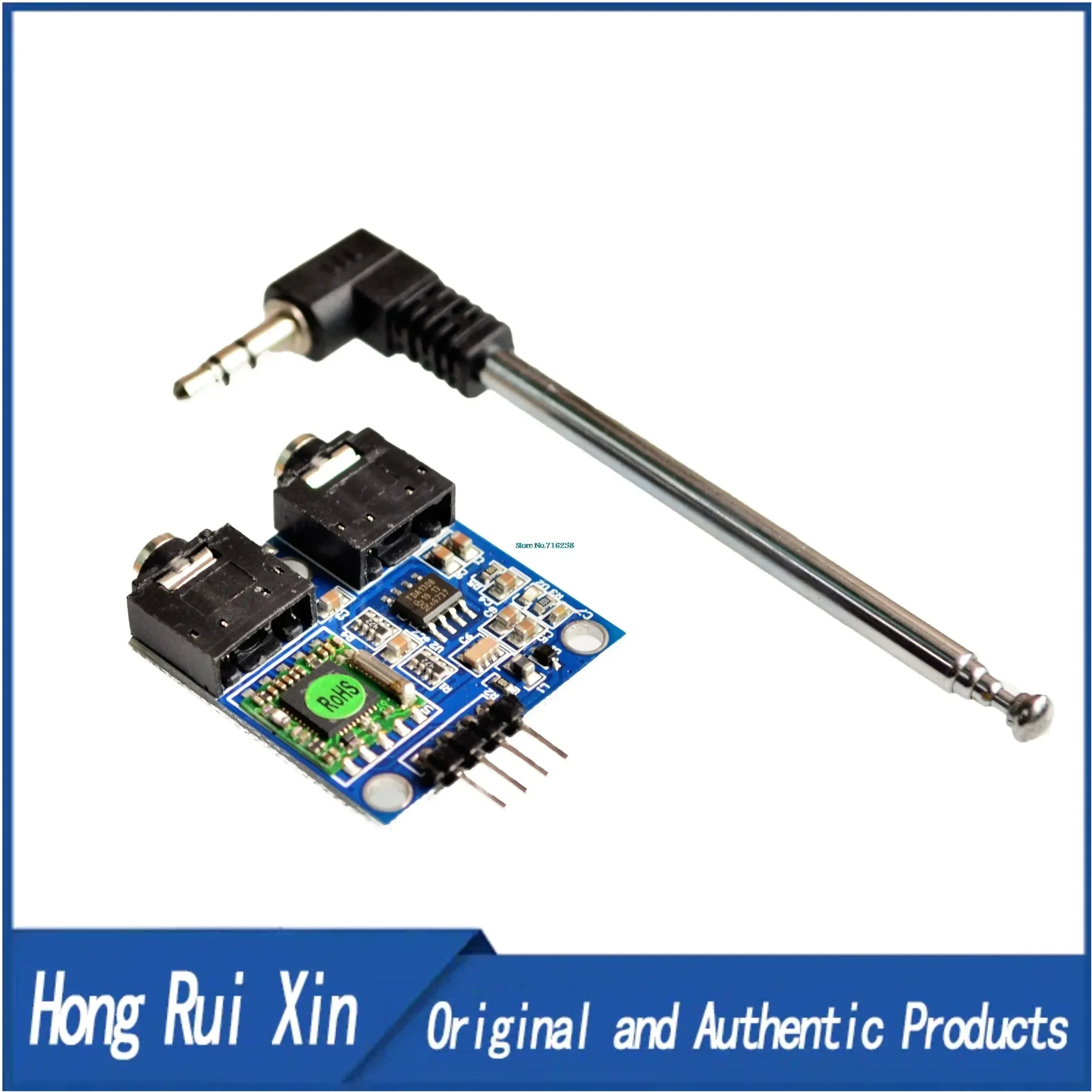 TEA5767 FM Stereo Radio Module  76-108MHZ With Free Cable Antenna