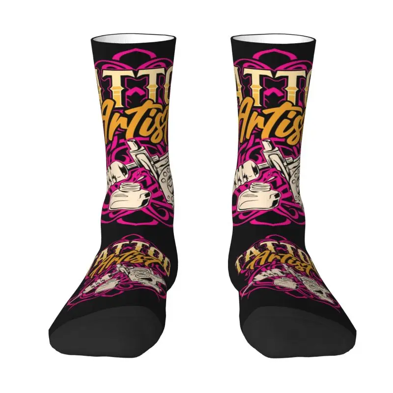 

Tattoo Artist Tattooists Dress Socks Mens Womens Warm Funny Novelty Funny Crew Socks