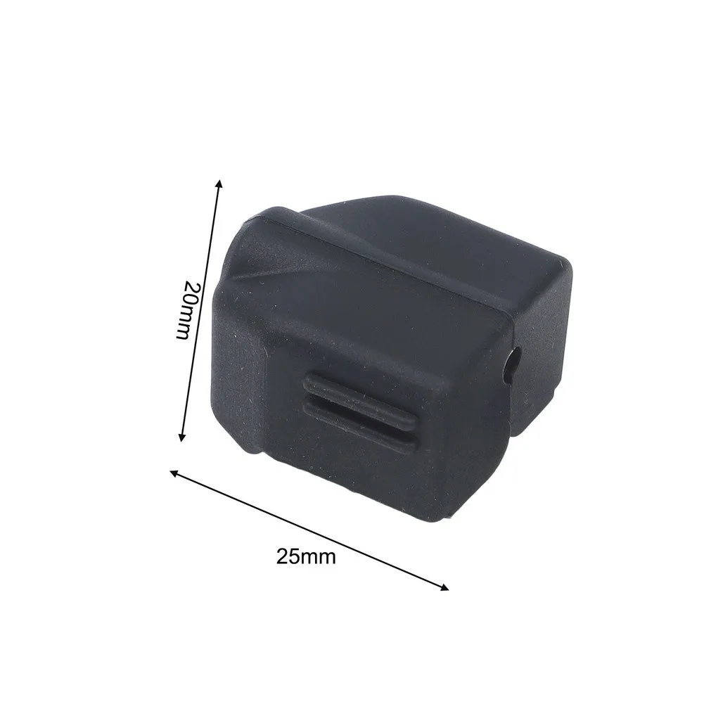 For AD5X Nozzle Silicone Socks 6 Pack for FLASHFORGE For 3D Printers 20x25mm Black Enhanced Thermal Efficiency