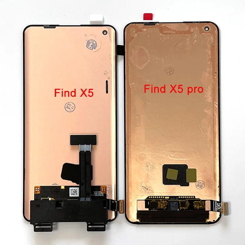 Original AMOLED For OPPO Find X5 Lite Find X5 X5 Pro LCD Frame Display Screen Touch Panel Digitizer For Oppo Reno7 SE 5G