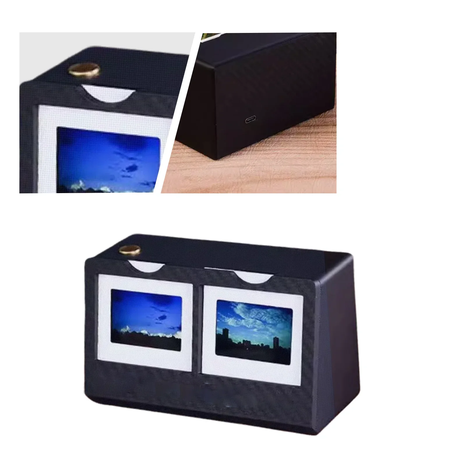 New 135 Film Viewer Rechargeable Use High-definition durable Film Viewer Three Gear Adjustment