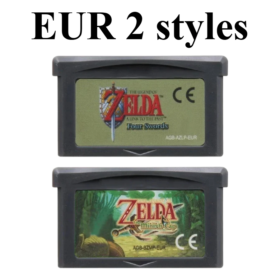 32 Bit Video GBA Game Cartridge Game Console Game Card Link To The Past Awakening DX Minish Cap EUR/USD Version view 4