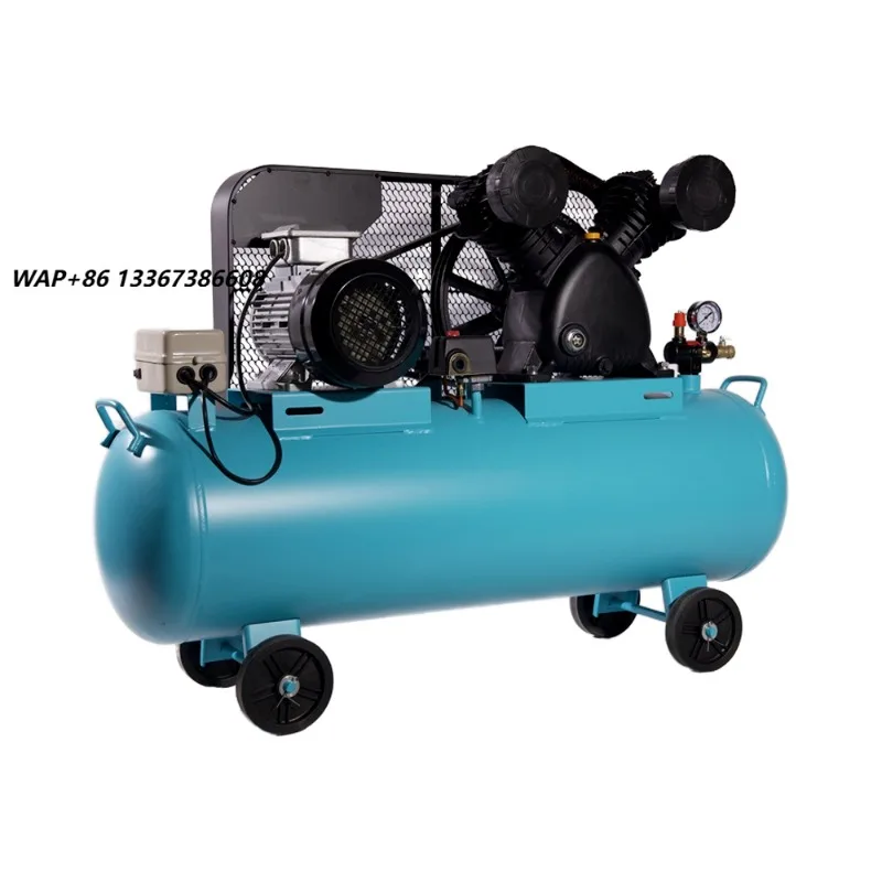 High Quality 2.2kw Electric V-0.25/8 380v 70L Portable Belt Type Air Compressor Low Noise Industrial Compressors