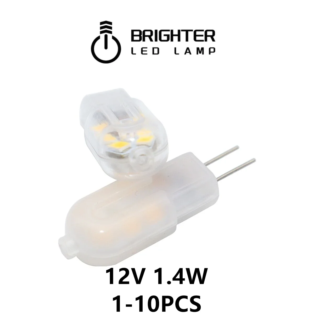 

1-10PCS LED Mini Bulb G4 AC/DC 12V 1.4W High Bright 3000k/4000k/6000k Suitable for Crystal Lamp Living Room and Office Lighting