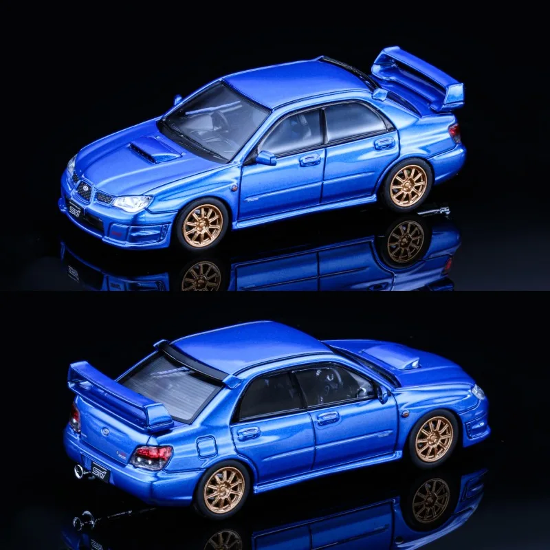 Furuya 1/64 Impreza WRX STi GD GG VII VIII IX Legering Motorvoertuig Speelgoed spuitgieten Metalen Model Collectie jongen Kerstcadeaus