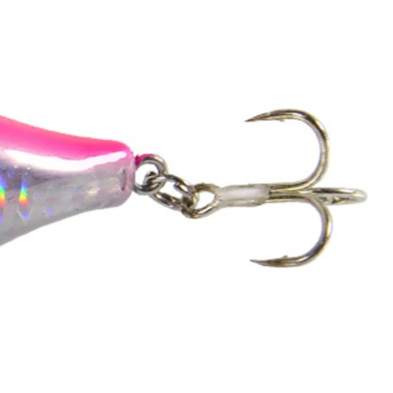 U13C High Strengths Slow Sinking Baits Features Flexible Silicones Tail And Double Hook Bright Color For Predators Fish