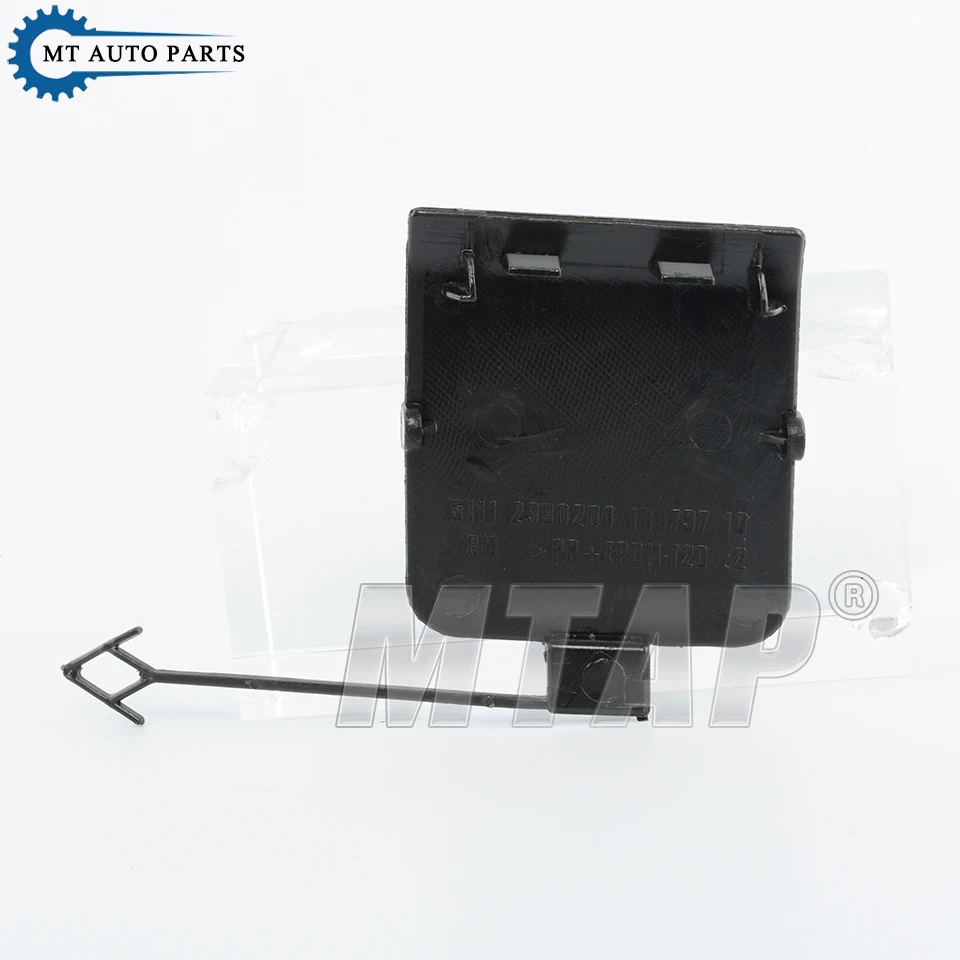 MTAP For BMW X1 E84 2009 2010 2011 2012 OEM:51112990204 Front Bumper Towing Hook Tow Garnish Cover Trim Cap