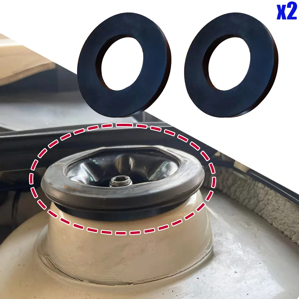 2 pçs novo rack de carro montagem superior torre suspensão rolamento de borracha absorvente para renault duster 2 hs hm 2010 - 2022 logan sandero