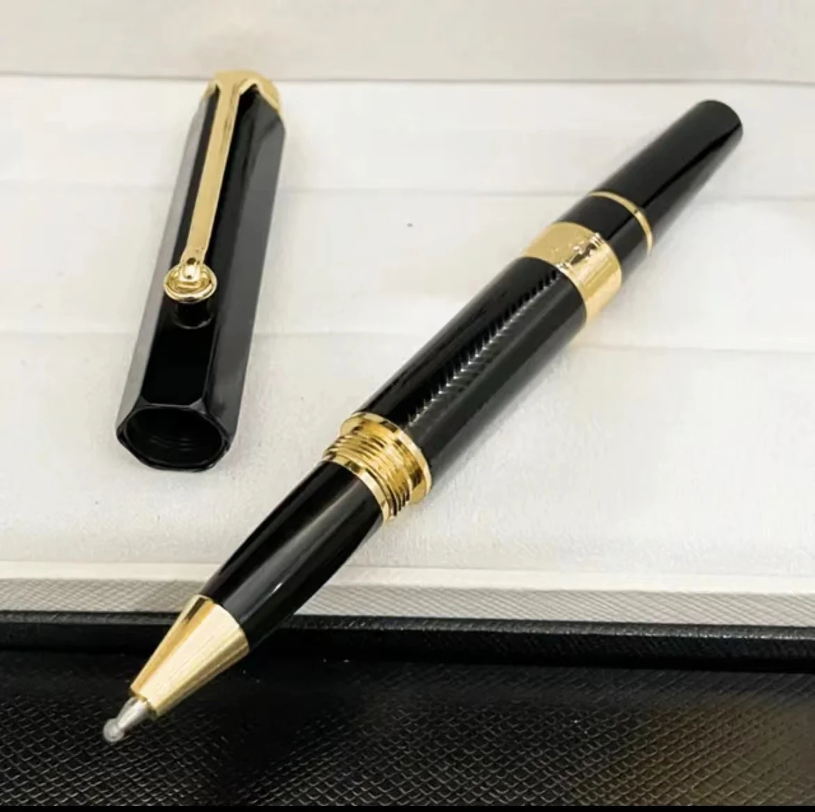 2025 Monte Gran Escritor William Shakespeare Pluma Estilográfica MB Bolígrafos Roller Ball Sin Caja