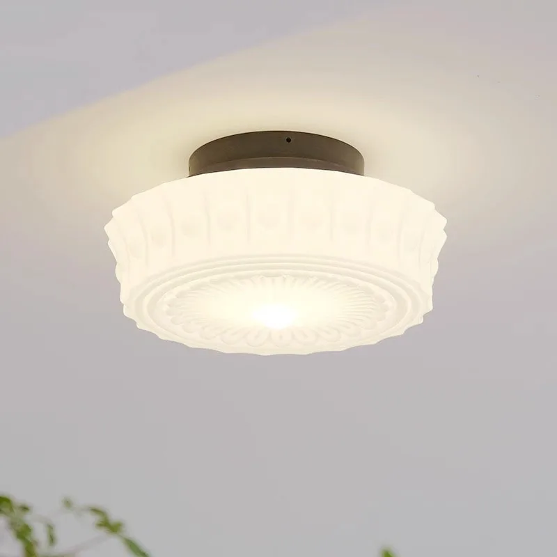 Vintage Glass Pendant Light Retro Hanging Chandelier for Kitchen Island Dining Room Home Decor Lamp