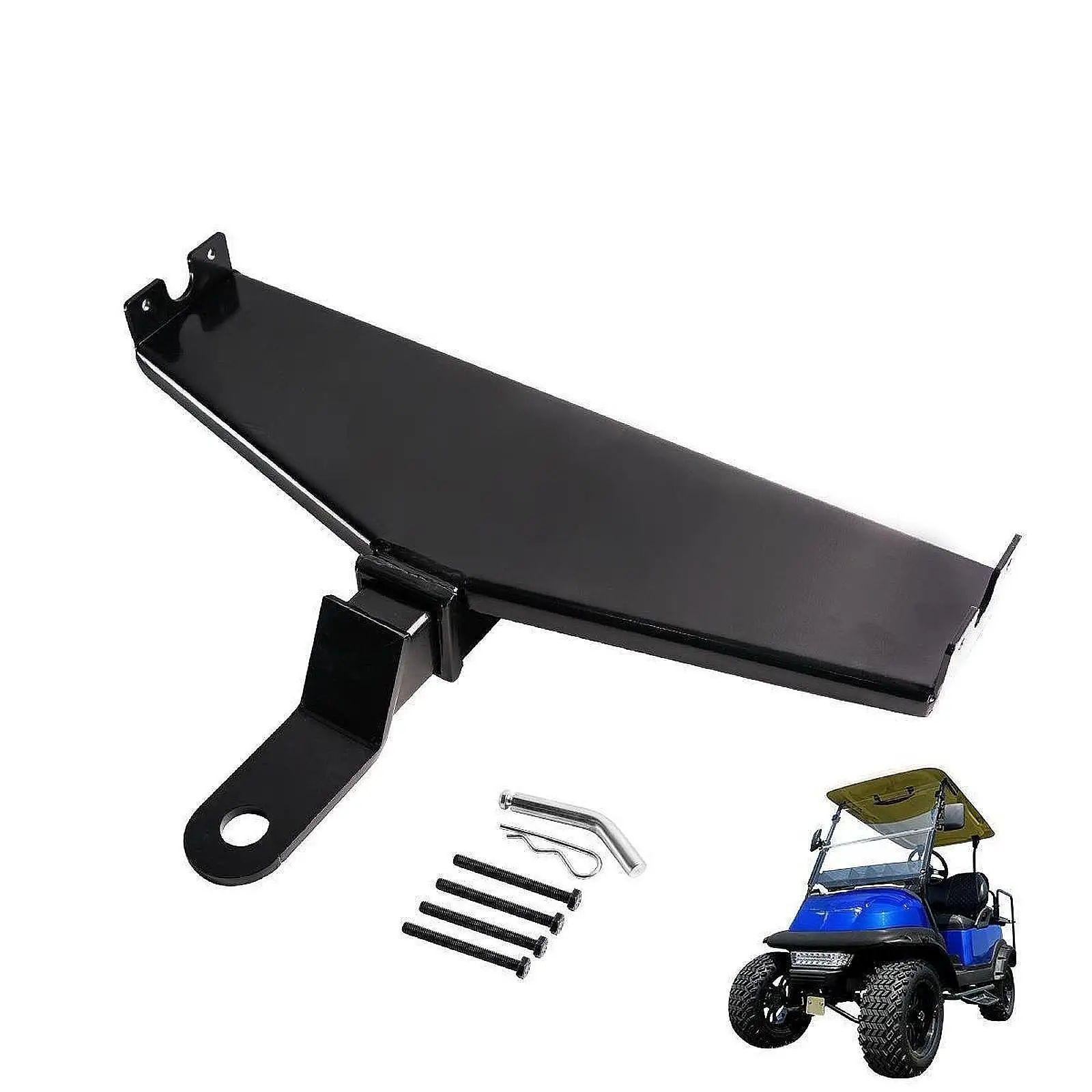 reliable-golf-cart-parts-heavy-duty-trailer-hitch-iron-build-utility-bumper-receiver-for-club-car-precedent