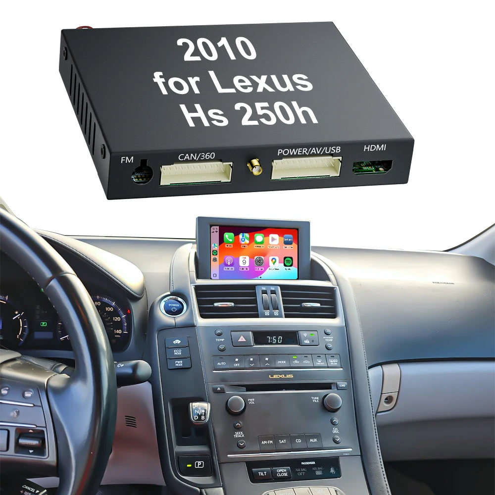 

HS250h Screen Upgrade Carplay Module For Lexus HS250h 2010 Wireless Carplay Android Auto Box