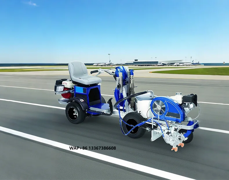 High-precision Airport Runway Marking Machine - Heavy-duty Road Marking Equipment for Airport Runways/Taxiways