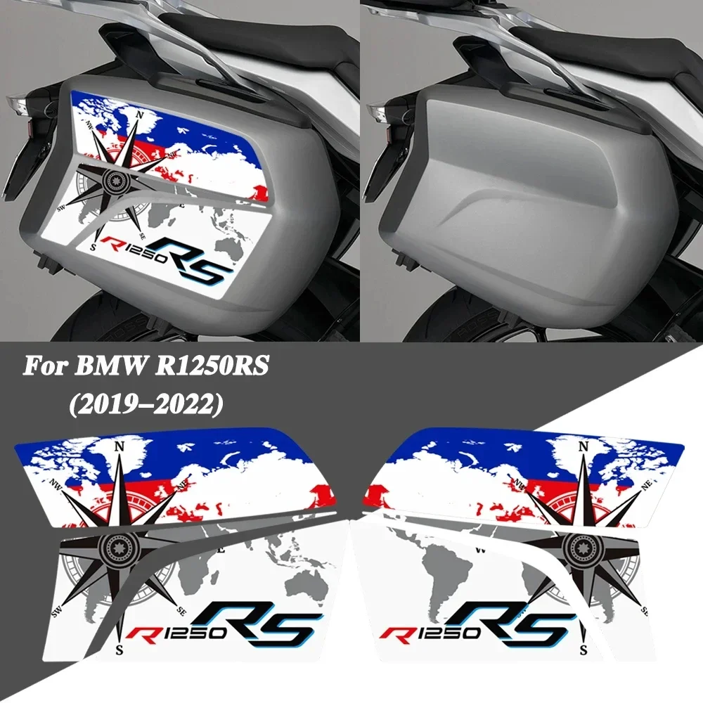 Fit BMW R1250RS R 1250 RS R1250 Motorcycle 3D Stickers Decals Fairing Fender Tank Pad Protector Trunk Luggage Panniers Cases