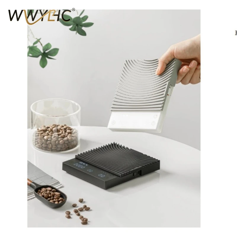 Suitable for Coffee Electronic Scales, Special for Italian Hand-brewing Appliances, Coffee Beans Are Weighed and Timed