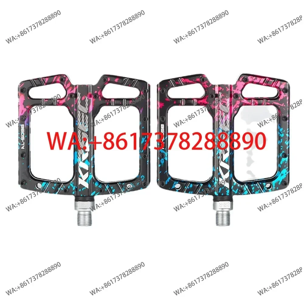 Aluminum Alloy Mountain Bike Pedals Universal Anti-Skid Wide Platform Bicycle Pedal Parts