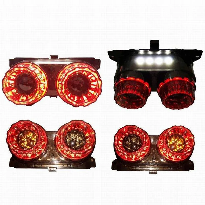 Motorcycle Led Brake Tail Light Assembly Left and Right Side Integrated Signal Light for 2009-2016 Yamaha Zuma Bmw 125 Yw125