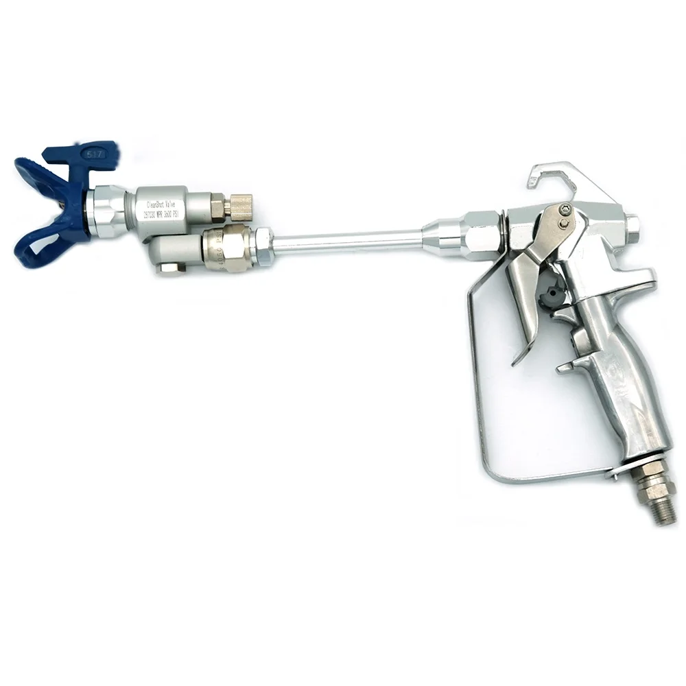 Charhs 287030 CleanShot Shut-off Valve Airless Clean Shot Anti-Spitting Swivel Adaptor For 7/8 Inch Paint Spray Gun 6