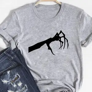 Camiseta estampada feminina estilo rosto de bruxa, camiseta de ação de graças, outono, outono, senhoras 8 principais vendas blusa bruxaria - №2