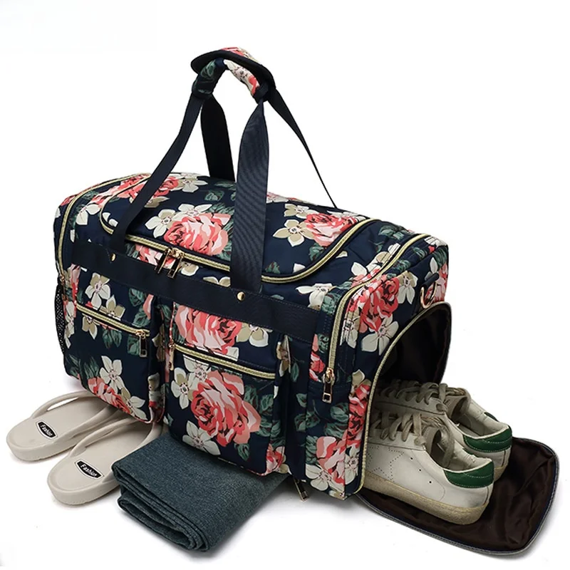 fashionable-waterproof-nylon-canvas-travel-bag-large-capacity-single-shoulder-handheld-luggage-bag-for-travel-and-tourism