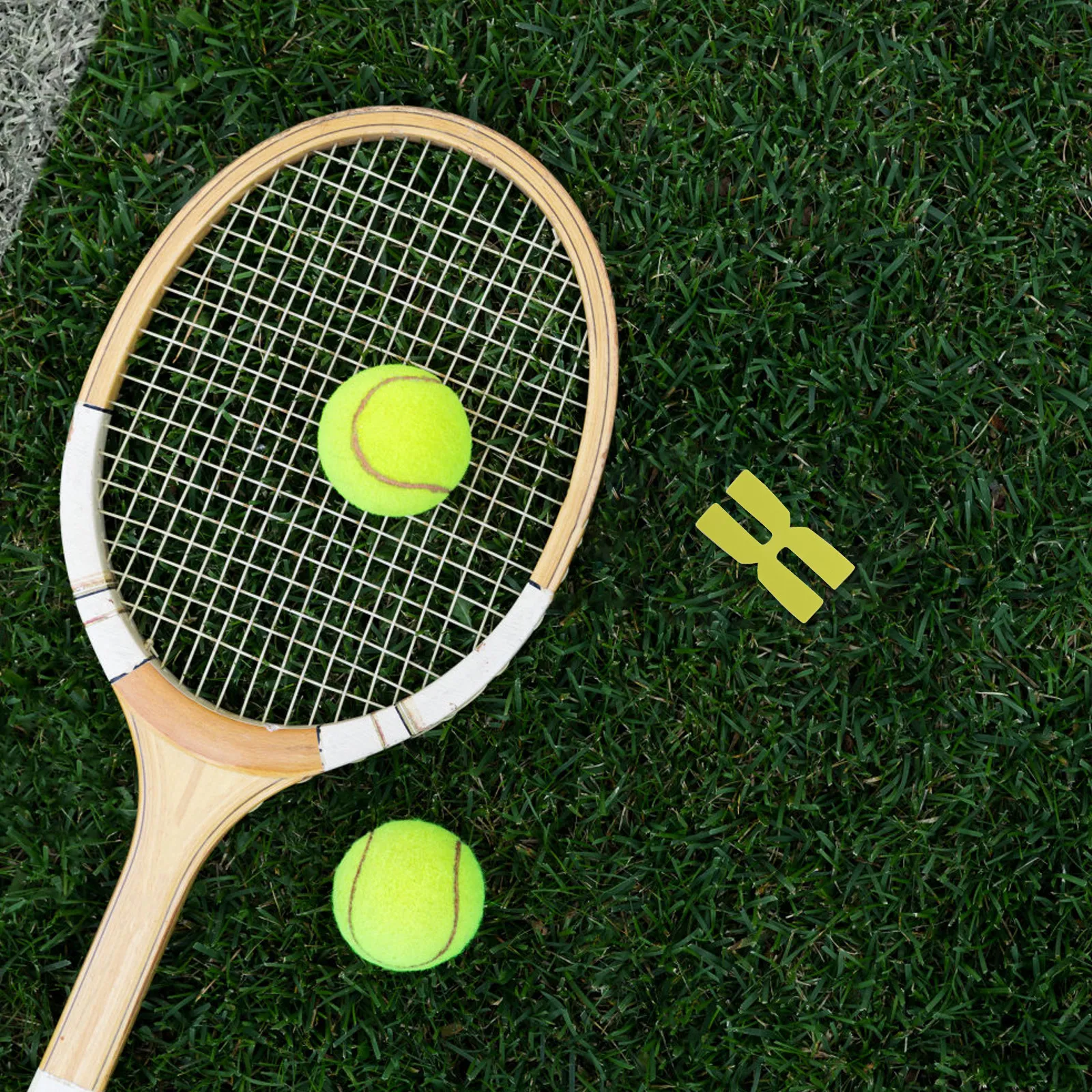 

Silicone Tennis Racket Weight Plate H Shaped Weighted Pad for Stability Power Adjustment Tennis Racket Supplies