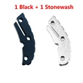 1 Black 1 Stonewash