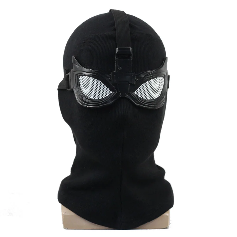 

Unisex 2-Hole Knitted Ski Mask Balaclava Superhero Hat Full Face Cover Neck Gaiter Outdoor Party Costume Beanie Cap