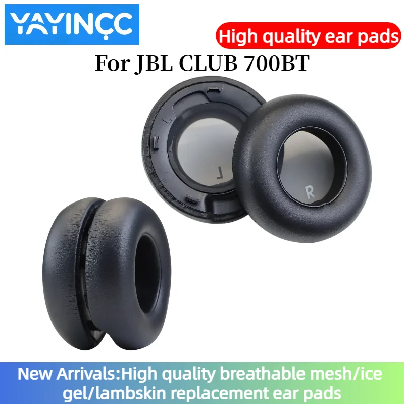 

YAYINCC Ear Pads For JBL CLUB 700BT Headphones Headset Replacement Ear Pads Cups Earpad Memory Foam Cushions