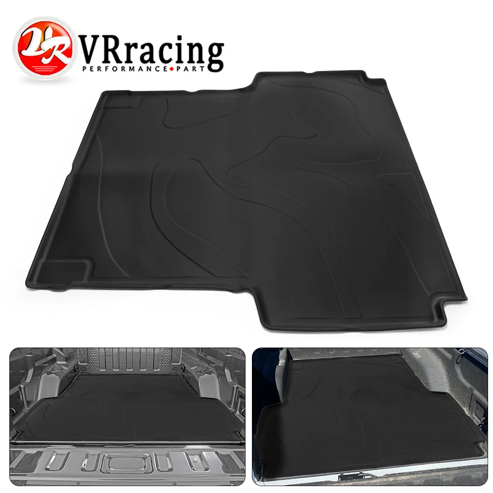 Bed Mat For 2020-on Jeep Gladiator JT Accessories 5FT Vehicle Bed Mat Perfectly Flush All Weather Protection TPE Bed Cargo Mat