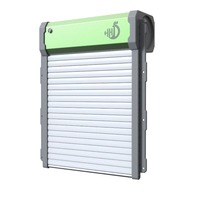 New Solar Automatic Chicken Coop Door Powered Aluminum Alloy Chicken Door With Timer/Light Sensor/Remote Control/Manual