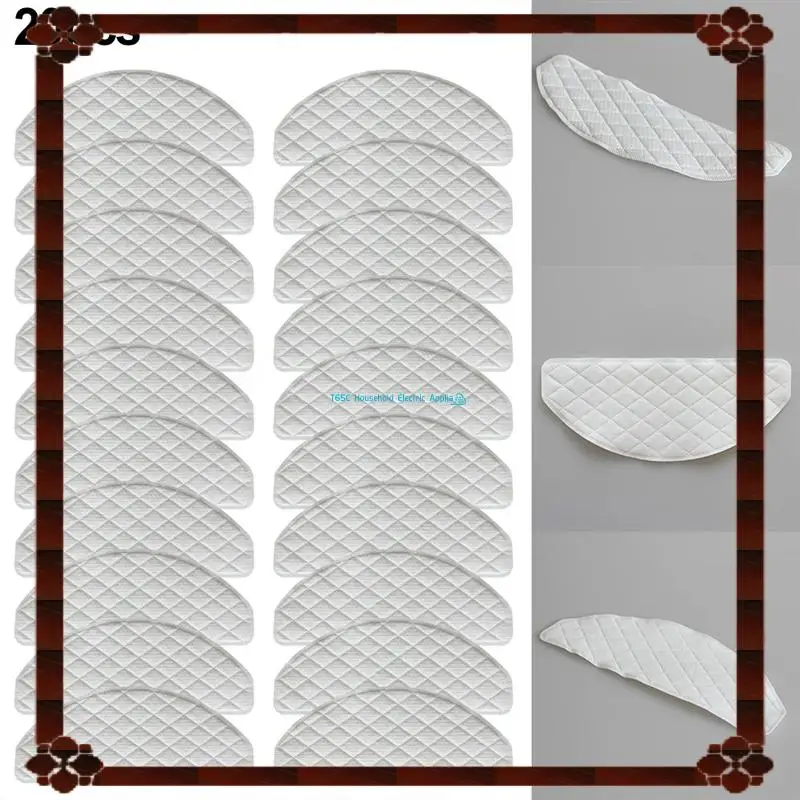 20 قطعة مكنسة كهربائية ممسحة الوسادة ستوكات القماش الجاف والرطب غسل المنزل الخرق اكسسوارات ل Imou L11-A L11