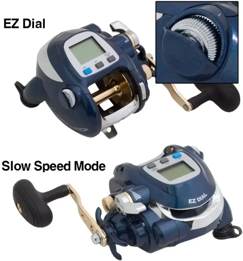 夏の50%割引セール！10個購入で5個無料！バナックス カイゲン 7000CP 電動リール ビッグゲーム ジギング フィッシングリール EZダイヤル