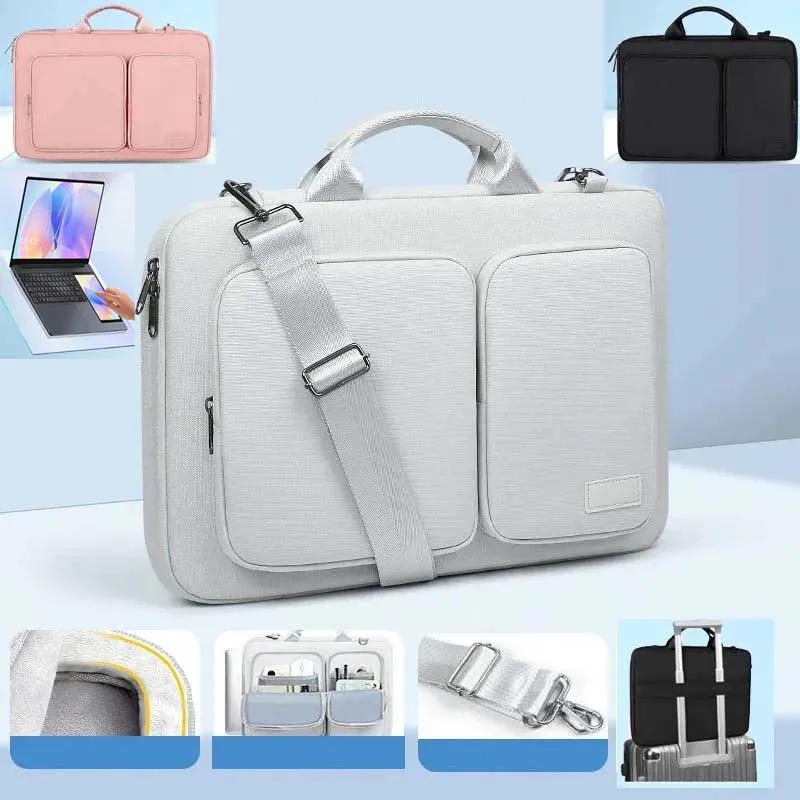 ل MSI رايدر GE68 HX سايبورغ 15 كاتانا 15 رقيقة 15 الألعاب محمول حقيبة كتف جيب البريدي مقبض الحقيبة دفتر كم حمل