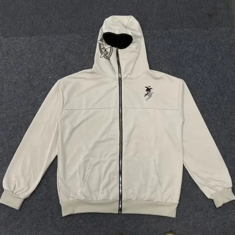 سترة هاراجوكو الجمالية غير الرسمية بأكمام طويلة على الطراز الأمريكي سترة شتوية بقلنسوة على الطراز الأمريكي #4