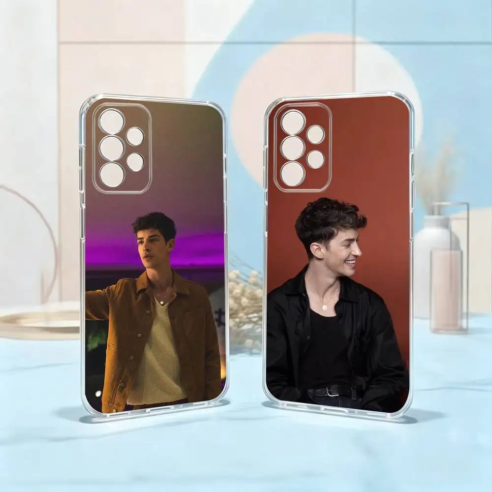 M-Manu Rios-S Actor Phone Case Transparent Silicone Soft For Samsung S25,S24,S21,S22,S23,S30,Ultra,S20,Plus,Fe