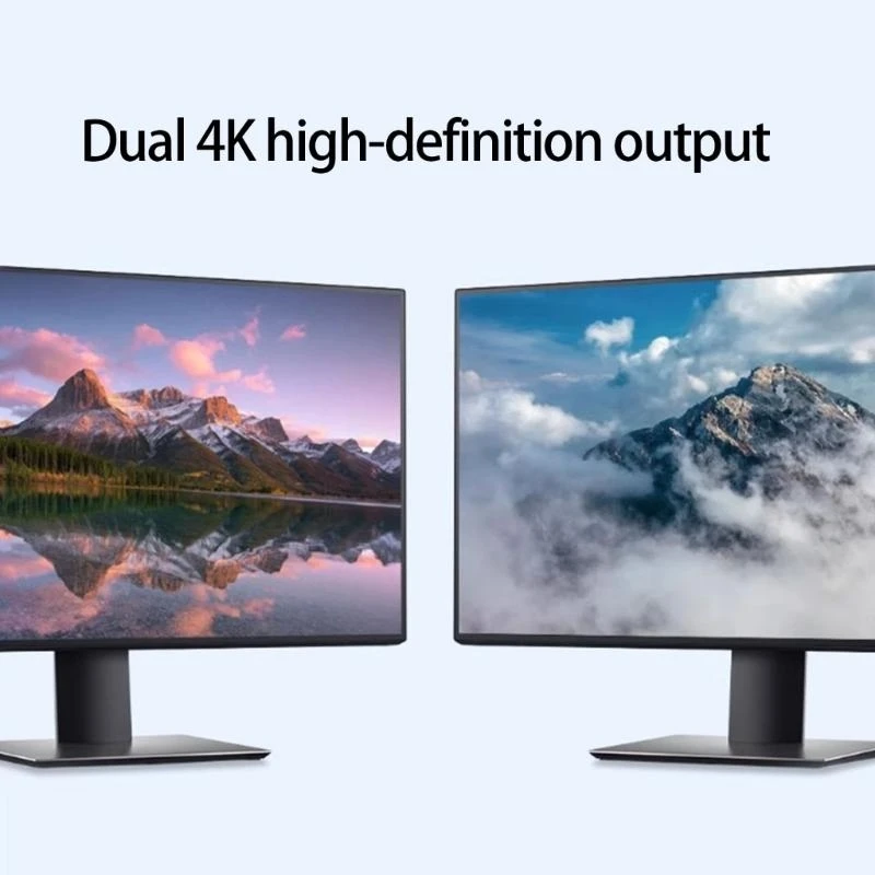 Q22A Advanced Enclosure M.2 PCIe Expansion Case Double Hdmis Type C Port Interfaces For Raspberry 5 Mainboards Expansion