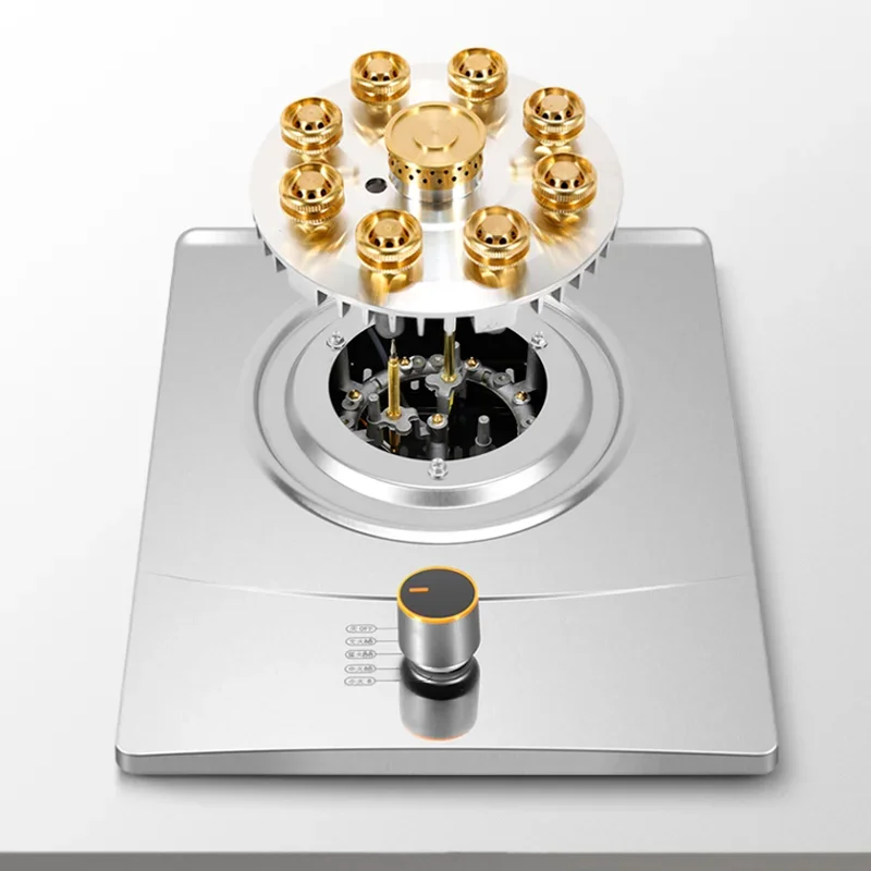 7.0KW Gas Stove Single Stove Household Nine-head Fierce Fire Desktop Built-in LPG Gas Stove B01