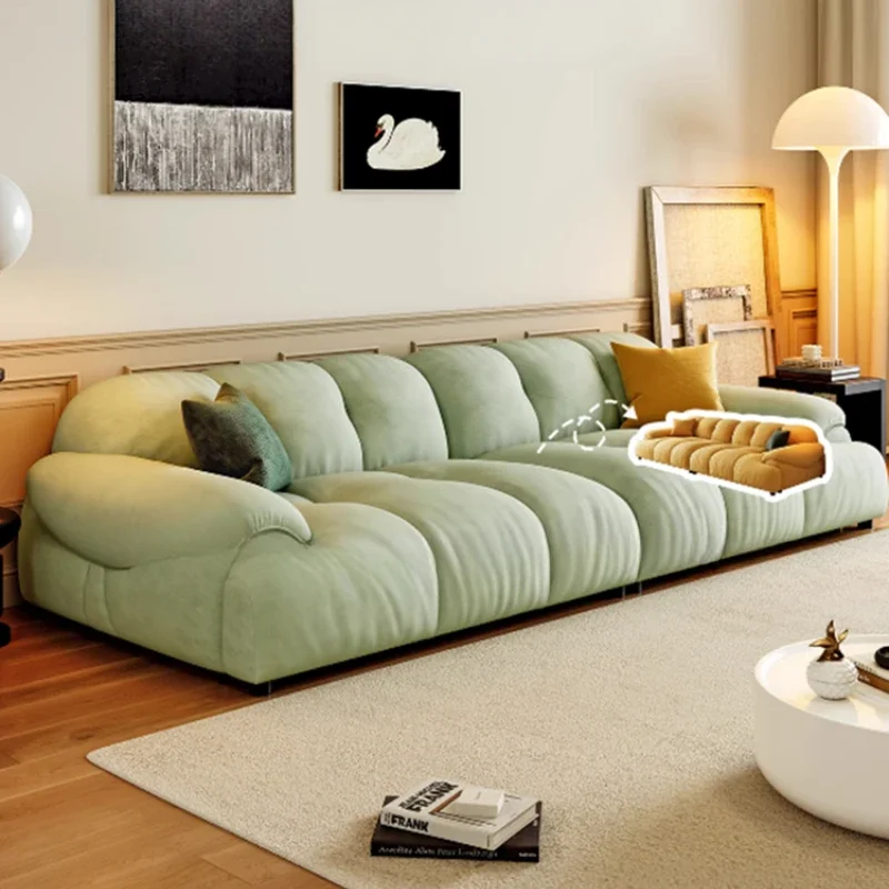 

Latex Living Room Couch Cloud European Adults Velvet Modern Lounge Double Sofas Puffs Double Sleeper Divano Letto Furniture