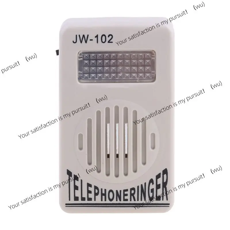 Phone ringing speaker, flash ringtone for use in noisy environments