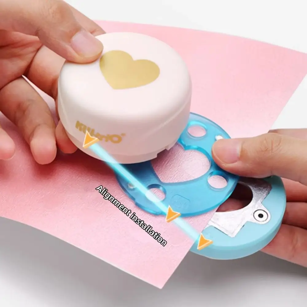 Maganetic Craft Locher Schläge Maker Papier Schneiden Papier Puncher Handgemachte Präge Gerät Präge Schläge DIY Handwerk