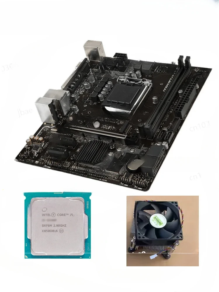 Placa Base B360M con CPU I5 9600KF9400 I3 9100 8100, Conjunto de Placa Base y CPU, Placa Base Pequeña para Escritorio