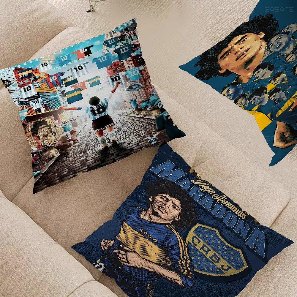 Diego Maradona Hopestyle Art Pillow Gift Home Office Decoration Bedroom Sofa Car Cushion Cover Case 45x45