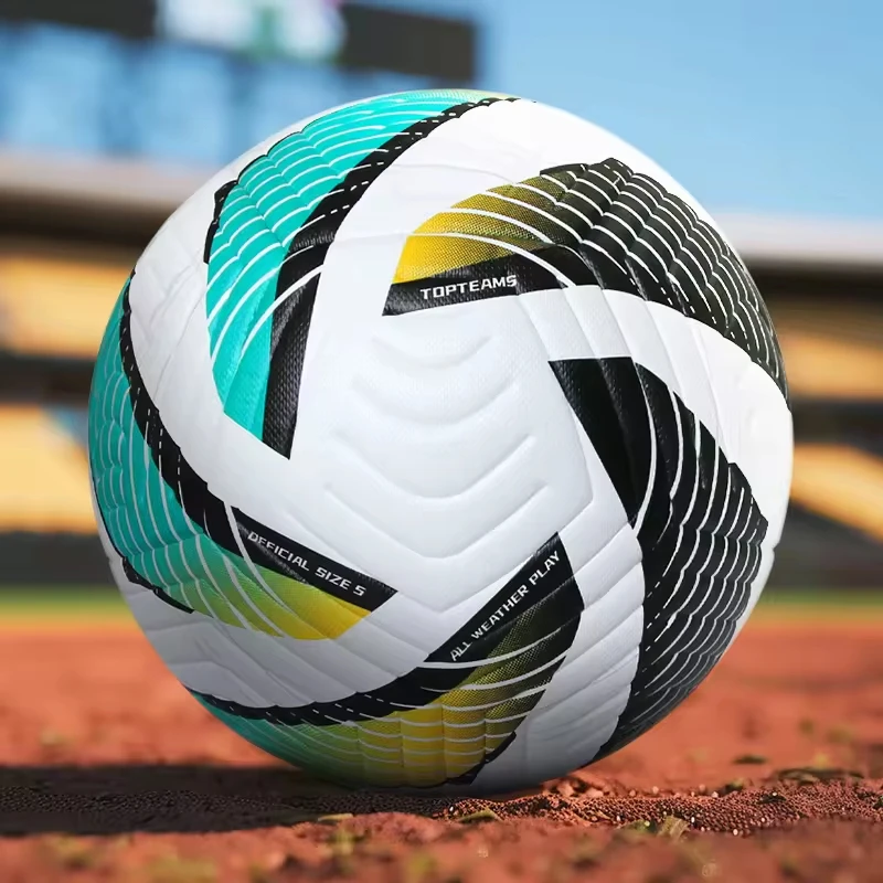 맞춤형 사이즈 5 전문가용 PU 축구공, 축구 도매용 저렴한 맞춤형 축구공