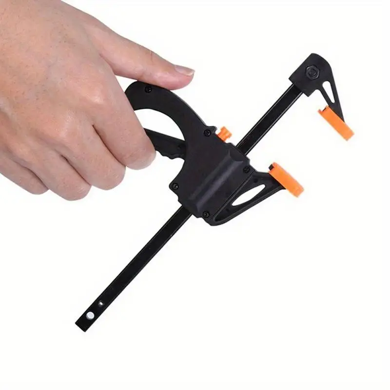 4pcs 4inch Black Metal F Clamps Quick Ratchet Release Woodworking Clips DIY Carpentry Industrial Hand Tools