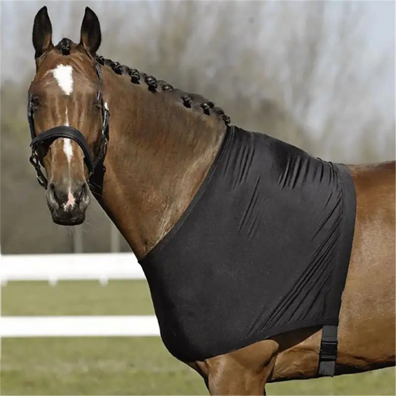 

M5TC Stretch Horse Shoulder Guard AntiRub Bib Horses Chest Saver Wither Protector