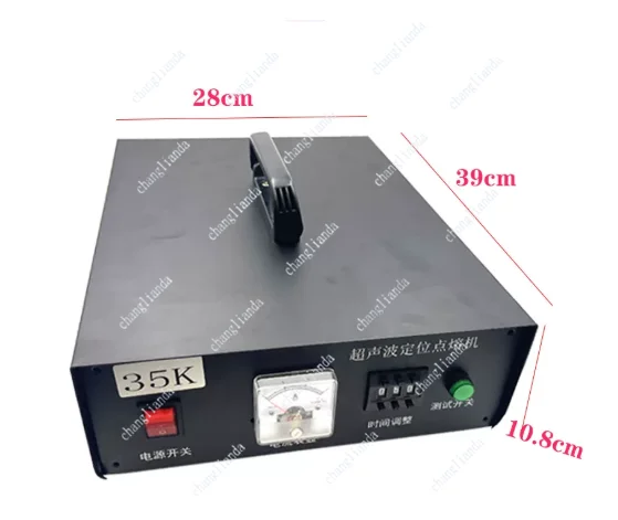 35K Handheld Ultrasonic Spot Welder Plastic Fabric Auto Interior Garment Positioning Welding Machine