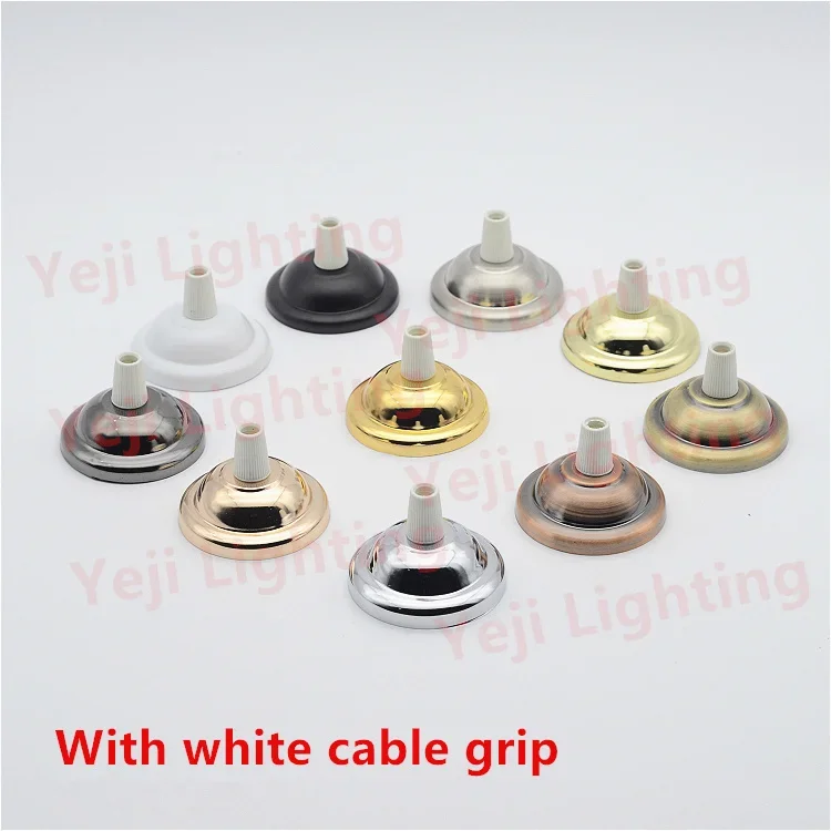 Mini Ceiling Rose with cable grip Ceiling Canopy For DIY Pendant Light Sconce Mount Ceiling Lamp Base  lighting accessories bulb