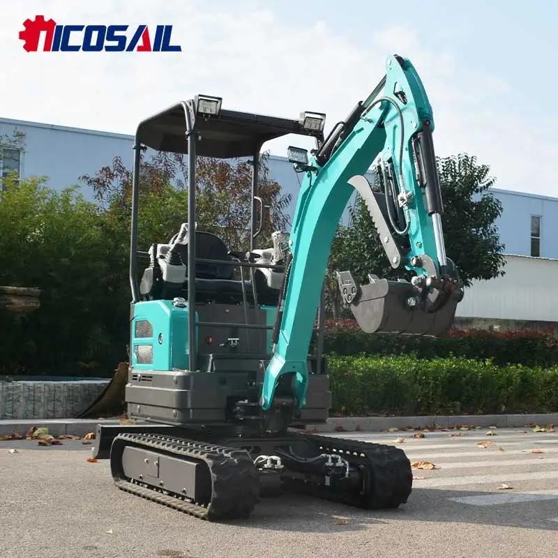 

Mini Crawler Excavator Hydraulic Diesel Small Excavator Best for Agricultural Work & Garden Use